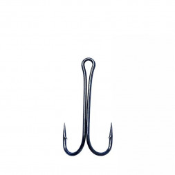 Крючок двойной Misago Long Double 11040 №1 30 шт, черный никель, Корея