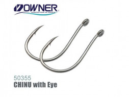 Крючок OWNER Chinu with Eye 50355-04 11шт