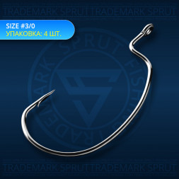 Крючок SPRUT Tama B-51BC №3/0 офсет. 4шт