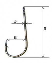 Крючок FISH SEASON Sode-ring №7 BN 10шт 10006-07F