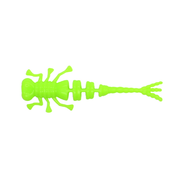 Мягкая приманка Brown Perch Kurva Салатовый UV 35мм 0,25гр цвет 017 22 шт