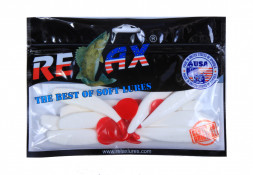 Риппер RELAX KingShad 4 Tail цвет T001 в упаковке 10 шт, цена не за упаковку, за 1 шт.