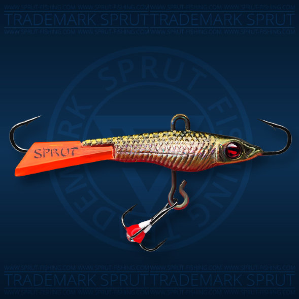 Балансир рыболовный для зимней рыбалки Sprut Shimo №5 12г 55мм GRL-3D