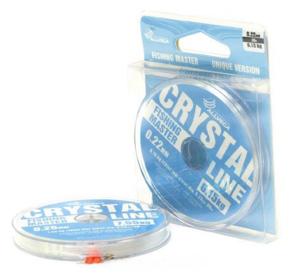Леска ALLVEGA Fishing Master Crystal 0.18 30м