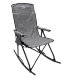 Кресло складное кемпинговое KYODA качалка р.56*47*55/113 см, цвет серый