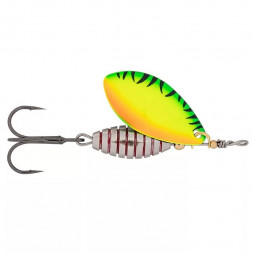 Блесна SIBBEAR вращающаяся Meteoro №1 L 50 мм, W 6.5 гр, C Fire Tiger