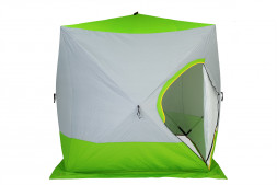 Палатка Куб CONDOR зимняя утепленная 2,0 х 2,0 х 2,15 салатовый/белый
